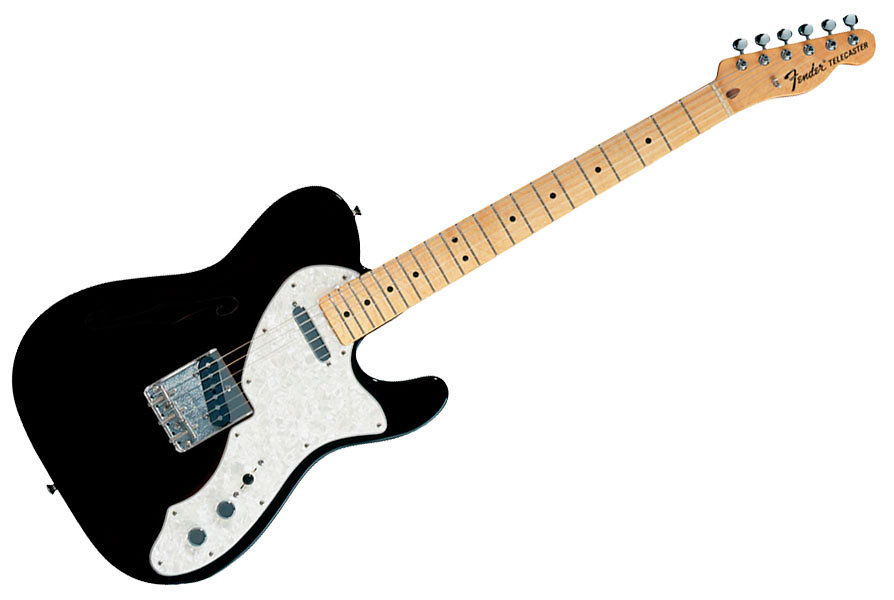 69 Telecaster Thinline - Black Fender