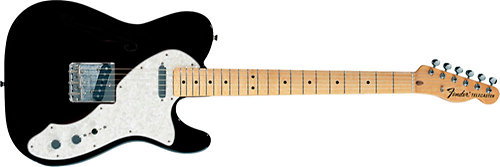 69 Telecaster Thinline - Black Fender