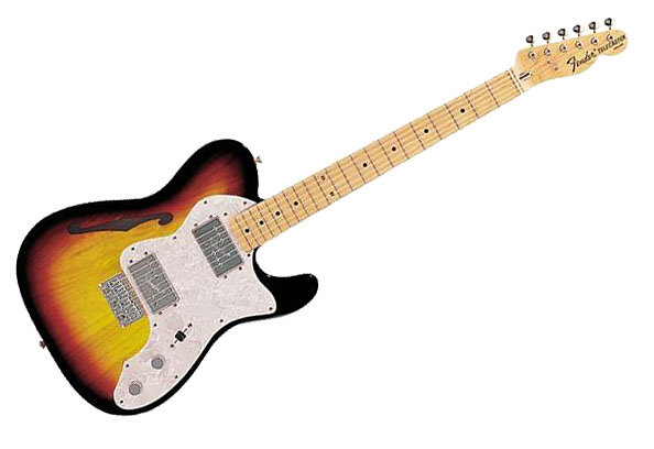 Fender 72 Telecaster Custom - Sunburst 3 Tons Rwd