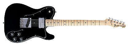 72 Telecaster Custom - Black Fender