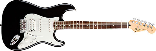 Fender Standard Fat Strat - Black Rwd
