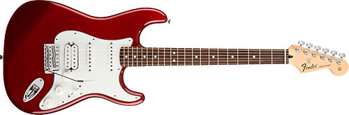 Standard Fat Strat - Candy Apple Red Rwd Fender