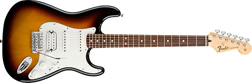 Fender Standard Fat Strat - Brown Sunburst Rwd