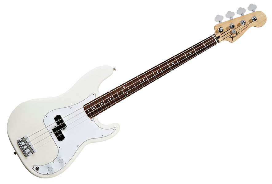 Standard Precision Bass - Arctic White Fender