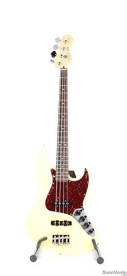 Deluxe Active Jazz Bass Vintage White Fender