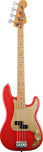 50's Precision Bass - Fiesta Red Fender