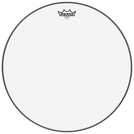 Remo Peau Diplomat 18" Transparente TOM SUR PIEDS