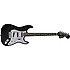 Stratocaster - Black and Chrome - Sss Squier by FENDER