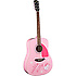 HELLO KITTY ACOUSTIC PINK Squier by FENDER
