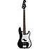 Black and Chrome P-Bass Squier by FENDER