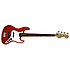 Affinity Jazz Bass - Metallic Red Squier by FENDER
