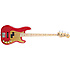 Deluxe Active P-Bass - Chrome Red Fender