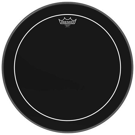 Remo Ebony Pinstripe 18" GROSSE CAISSE