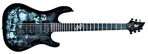 Cort KX5VN - Noir Crânes Blancs