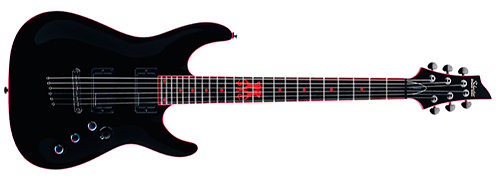 Schecter C1 SHEDEVIL -