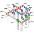 EX 29025 Structure échelle 290mm x 0,25m ASD