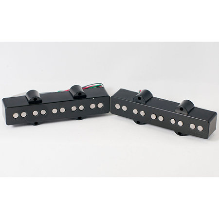 DP 549 Black Ultra Jazz 5 Kit Neck + Bridge Dimarzio
