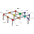ASC 3042 Angle 4 départs pied 90 degrés 0,71m x 0,50m x 0,50m ASD