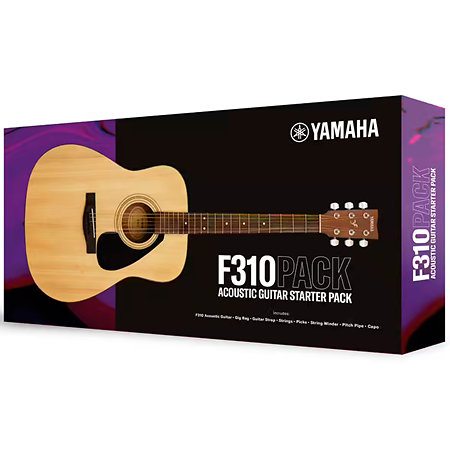 Pack F310PII Natural + Accessoires Yamaha