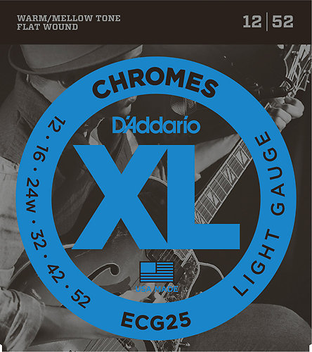 ECG25 - Filet Plat 12/52 D'Addario