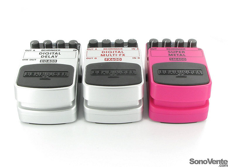 PACK EFFETS GUITARE METAL TPK985 Behringer
