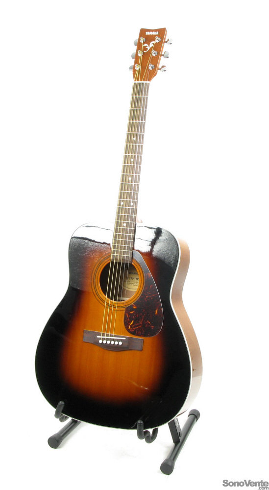 Guitare Acoustique Yamaha F370 Folk Noir - 4/4 Débutant/Confirmé | Table Épicéa, Corps Nato