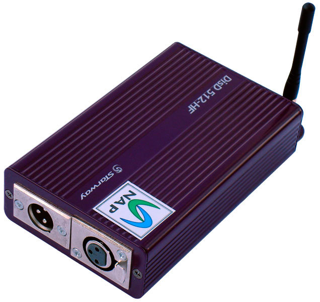 3 STARWAY DISD4 Splitter DMX1 entrée 3/5 broches4 sorties 3/5 broches+ Case
