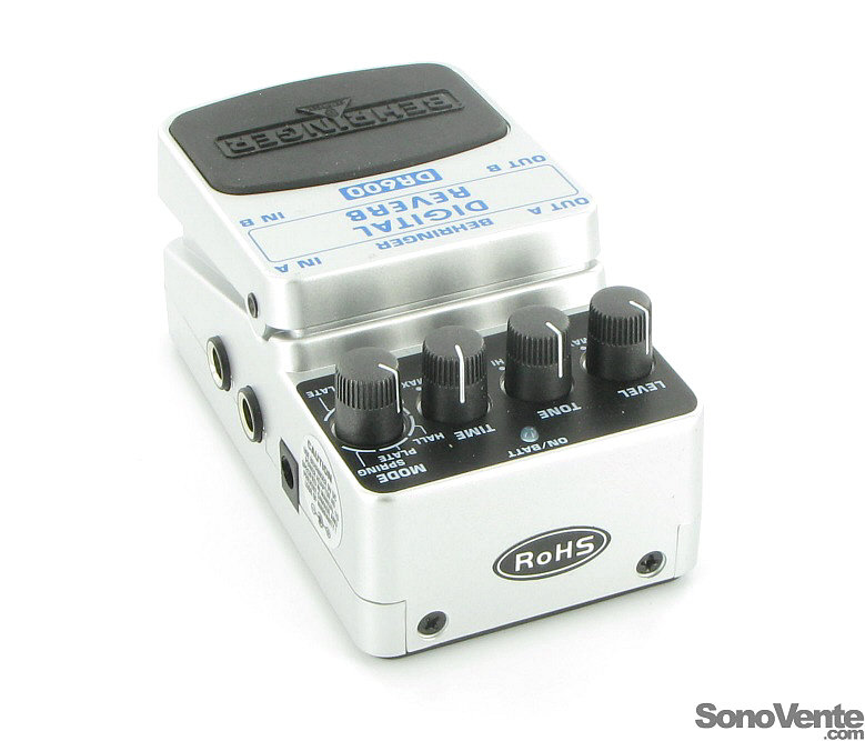 DR600 DIGITAL REVERB Electric Guitar Effects Behringer SonoVente
