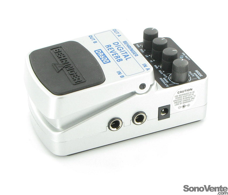 DR600 DIGITAL REVERB Electric Guitar Effects Behringer SonoVente