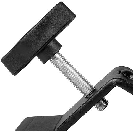 CR 50 30X6LIN Crochet à linguet noir pour tube diamètre 50 mm ASD
