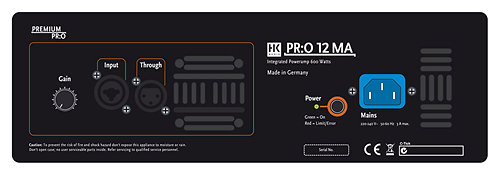 PREMIUM PRO 12MA HK Audio