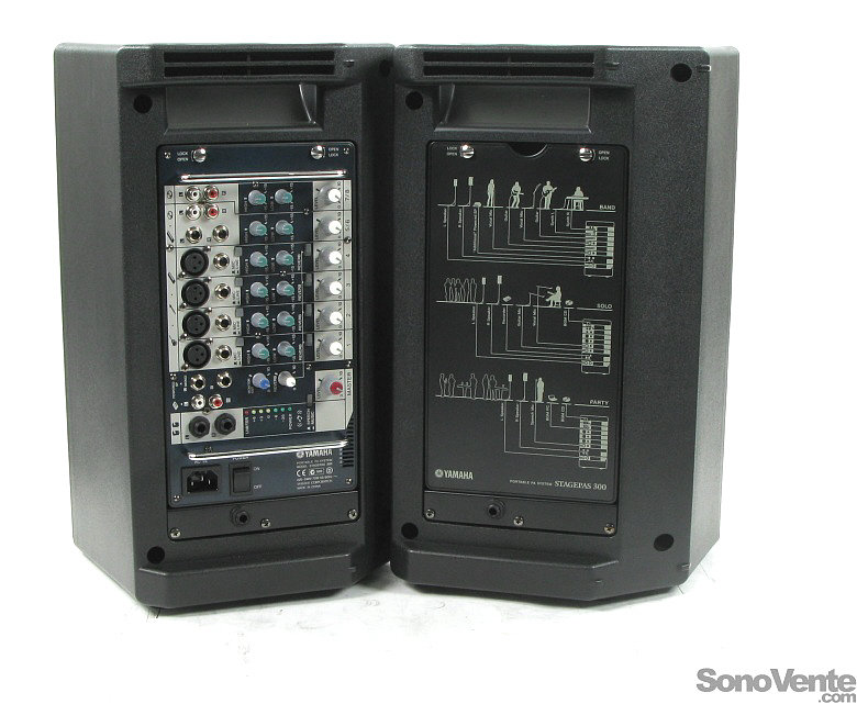 Yamaha STAGEPAS 300 Enceinte Système Amplifié