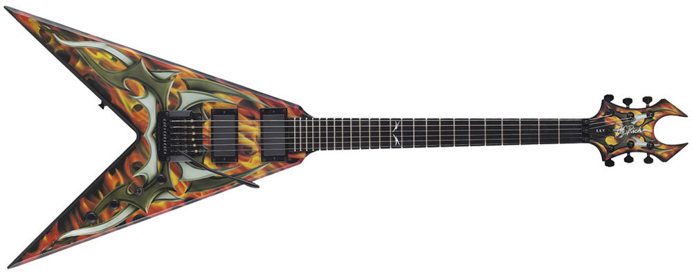 Kerry King Flying Speed V G2 : Guitare Metal / Moderne BC Rich ...