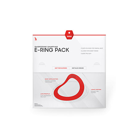 E-Rings Fusion Pack (10" + 12" + 14") + 14" Snare E-Ring Evans