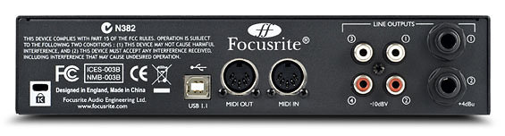 Focusrite SAFFIRE 6 USB