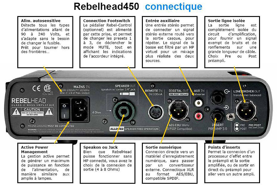 Rebelhead RH 450 TC Electronic