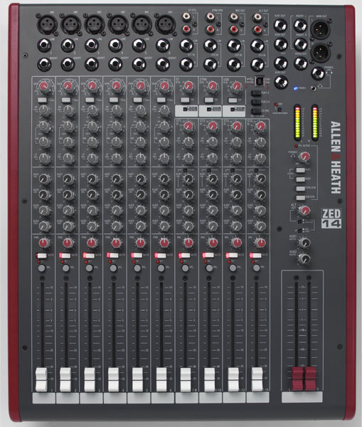 Allen & Heath ZED14 Console de Mixage Analogique