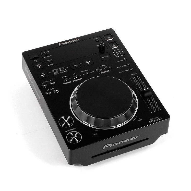 Lot De 2 Platines DJ Pioneer CDJ-350, Noires, Très Bon état - Parfait Pour Mixer