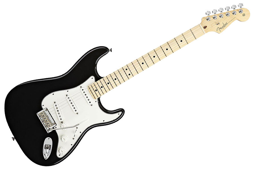 American Standard - Black MN Fender