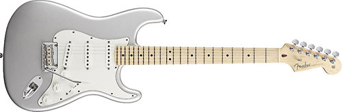 American Standard Strat - Blizzard Pearl MN Fender