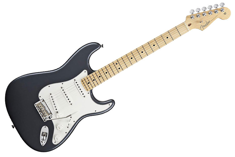 American Standard Strat - Charcoal Frost Met MN Fender