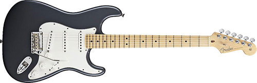 American Standard Strat - Charcoal Frost Met MN Fender