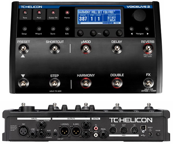 VoiceLive 2 : Multi-effects TC Helicon - SonoVente.com - en