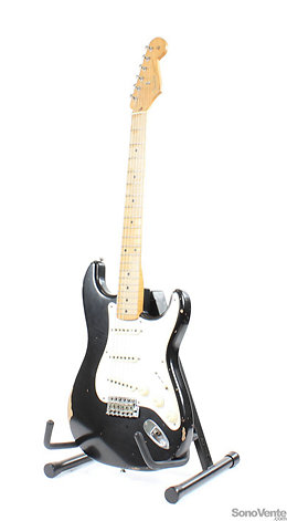 Road Worn 50's Strat - Black MN Fender