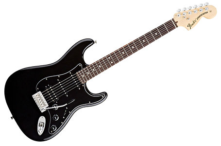 American Special Strat - Black HSS RW Fender