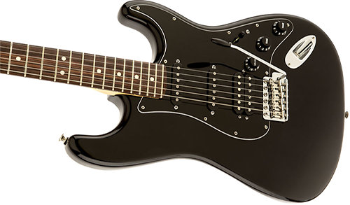 American Special Strat - Black HSS RW Fender
