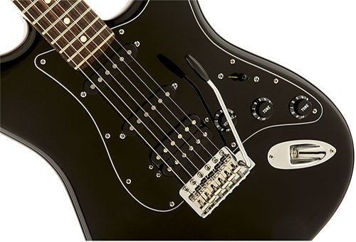 American Special Strat - Black HSS RW Fender