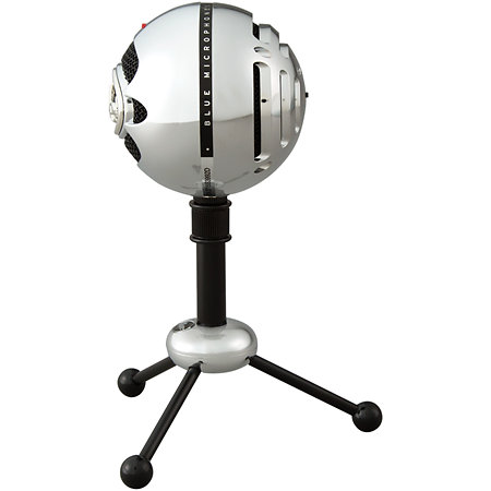 Snowball USB Silver Blue Microphones