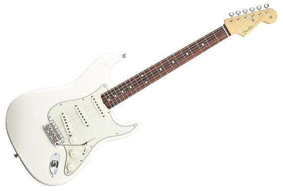Signature John Mayer - Olympic White Fender