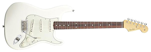 Signature John Mayer - Olympic White Fender